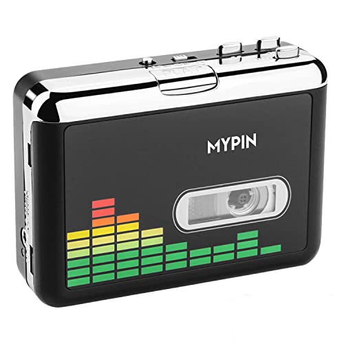 USB Cassette to MP3 Converter, Portable Cassette Tape Player No PC Required