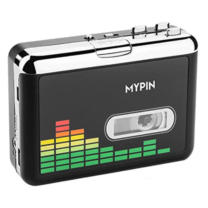 USB Cassette to MP3 Converter, Portable Cassette Tape Player No PC Required