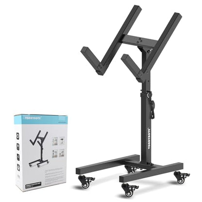 Vondynote Guitar Amp Stand with Wheels Adjustable Combo Amp Stand Tilt Back