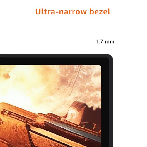 Amazon Basics 27 inch Gaming Monitor, FHD 1080P, 165Hz, VESA Compatible, Adaptive sync, 1ms Response, Black - size: 27", style: 165Hz