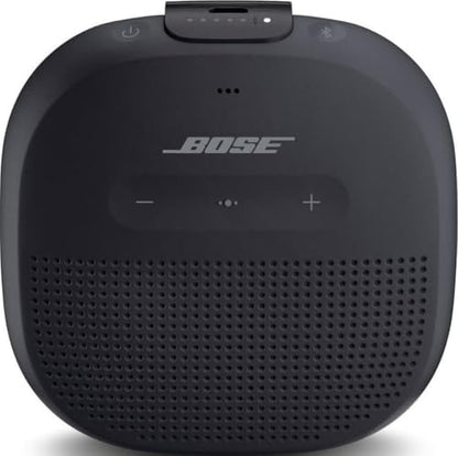 Bose SoundLink Micro Bluetooth Speaker: Small Portable Waterproof Speaker with Microphone, Black - color: Black