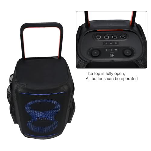 Case for JBL PartyBox 520 Waterproof Shockproof with Pockets
