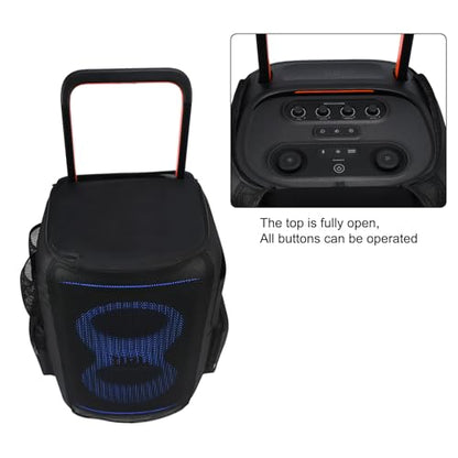Case for JBL PartyBox 520 Waterproof Shockproof with Pockets