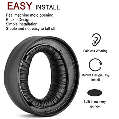 PS5 Pulse 3D Cooling Gel Ear Pads Replacement Ear Cushions for Sony PlayStation 5 Pulse 3D PS5 3D Wireless Headset Earpads, Ear Cups Repair Parts