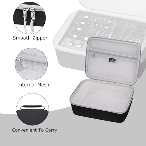 Tourmate Hard Storage Case for Yamaha AG06MK2 Mixer,Travel Case for AG06MK,Protective Hard Shell Portable Travel(Box for Sale) (AG06MK2, Black)