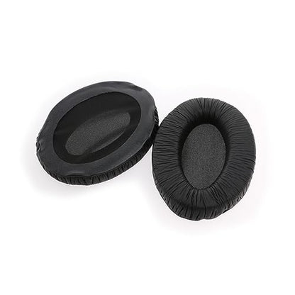 Replacement Ear Pads for Pro Headphones Black Pu Cushions Comfortable and Durable Design Enhances Bass Performance for Old Damaged Ear Pads