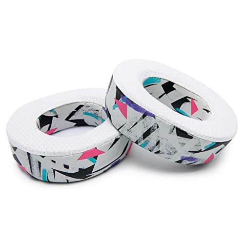WC Freeze Nova Pro Wireless - Earpads for Arctis Nova Pro Wireless & More | Made by Wicked Cushions | Also fits SteelSeries Nova Elite & Nova Pro Omni(Doesn't Fit Other Models) | 90's White - color: 90's White