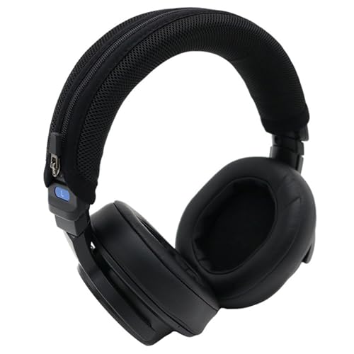 Quick Detach Zippers Headband Cover for MDRM1 Over Ear Headphones Headbeam Breathable Meshes Cushion Protectors Sleeve