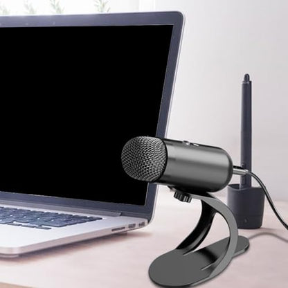 Zopsc USB PC Microphone, Omnidirectional Sound Plug and Play with One Touch Mute, Smart Chip for Gaming Streaming Computer