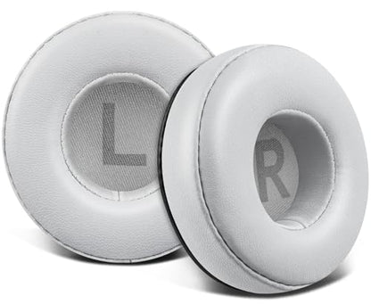 SOULWIT Earpads Replacement for JBL Tune 450BT/Tune 460BT/Tune 500BT/Tune 510BT/Tune 520BT/Tune 530BT/JR 300BT/JR 310BT/E40BT/Junior 320BT, Ear Pads Cushions with Soft Protein Leather - Grey - color: Grey