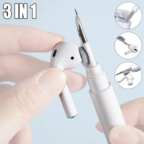 Multi Functional Earbud Cleaning Pen Tool Kit Wireless Earphone Charger Case Cleaner Brush Phone Charging Port Remover