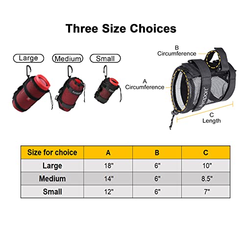 Ayaport Speaker Mount Holder Golf Cart Speaker Strap Fits Most Portable Sound Bar Round Cylindrical Speakers Radio, Golf Cart Accessories Applicable to Railing, Frame, Bike Handlebar (Medium) - size: Medium
