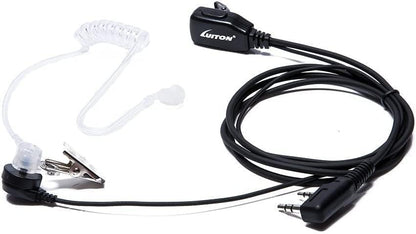 40 Pack Walkie Talkie Earpiece with Mic for BaoFeng Radio Retevis Headset for Baofeng UV-5R BF-888S Arcshell Retevis H-777 RT21 RT22 Kenwood 2 Way Radio by LUITON - color: 40 Pack Standard