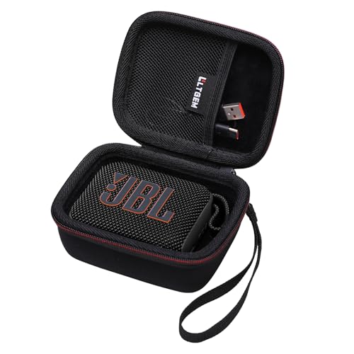 Case for JBL Go 4 /GO 5/Go 3 Ultra-Portable Waterproof Speaker Black | Hard Carrying Travel Case for JBL Go 4 /GO 5/Go 3 Ultra-Portable Waterproof Speaker - color: Black, size: JBL GO 4/5/3 Case