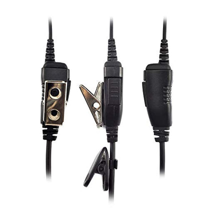 [5-Pack] ProMaxPower Acoustic Tube Earpiece for Kenwood, Baofeng & Retevis 2-Pin Radios TH-415 TK-3100 NX-320 H-777 RT1 - size: 5-Pack