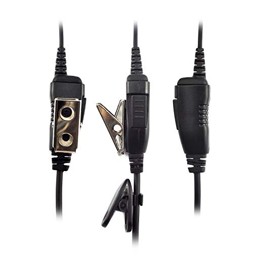 ProMaxPower Two Way Radio Security Surveillance Acoustic Tube Earpiece for Kenwood 2-Pin Retevis H-777 RT1 - size: 1-Pack