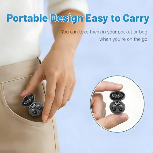 Invisible Sleep Headphones,Mini Invisible Silicone Sleep Earbuds for Side Sleepers, Noise Blocking Sleeping Headphones,Extensive Sleep Audio, Ultra Comfort for Side Sleepers,Bluetooth 5.4(White) - color: White