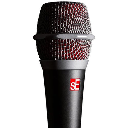 sE Electronics V7 Supercardioid Dynamic Vocal Microphone Bundle with On-Stage MS7701B Euro Boom Tripod Stand and 20-Foot Balanced XLR Cable