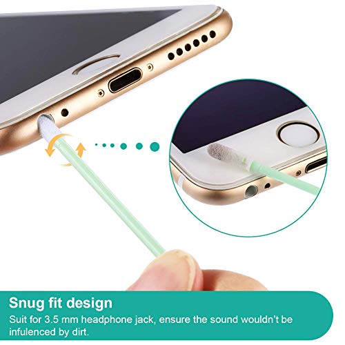44 Pieces Cell Phone Cleaning Kit, USB Charging Port and Headphone Jack Cleaner Brush Tool Set Compatible with iPhone Xs Max X 8/7/6/5/4 iOS Samsung LG Huawei MacBook and Android Devices