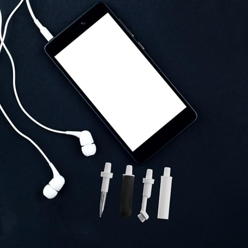 Angoily Headphone Cleaning Pen Multipurpose Earphones Cleaner Kit Earphone Brush Gentle Earbud Cleaning Tool