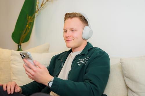 Sony WH-1000XM6 The Best Noise Cancelling Wireless Headphones, Silver | HD NC Processor QN3, 12 Microphones, Adaptive NC Optimizer, Mastered by Engineers, Studio-Quality, Up to 30 Hrs of Battery - color: PLATINUM SILVER