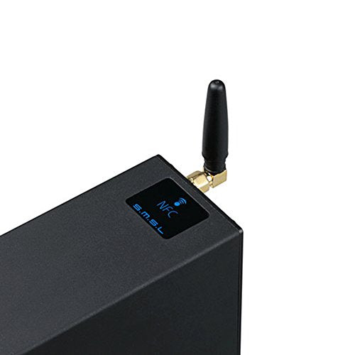 S.M.S.L AD18 Audio HiFi Stereo Amplifier with Bluetooth 4.2 Supports Apt-X,USB DSP Full Digital Power Amplifier 2.1 Small 80Wx2 Class D Amplifier with Subwoofer Output | 2.1 Subwoofer Supports Apt-X USB DSP 80Wx2 Audio HiFi Class D Amplifier Bass and Treb
