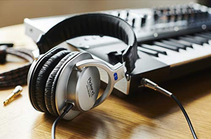 Roland Studio Quality Monitoring Headphones (RH-200S) - color: Silver