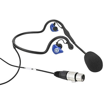 Clear-Com CC-70-X4 Dual Ear Headset with 4-Pin Female XLR Connector