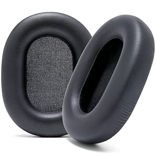 WC PadZ XM5 - Premium Replacement Earpads Compatible with Sony WH-1000XM5 | Made by Wicked Cushions | Soft PU Leather, Extra Thick, Noise-Isolating Memory Foam | Black - color: Black