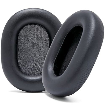 WC PadZ XM5 - Premium Replacement Earpads Compatible with Sony WH-1000XM5 | Made by Wicked Cushions | Soft PU Leather, Extra Thick, Noise-Isolating Memory Foam | Black - color: Black