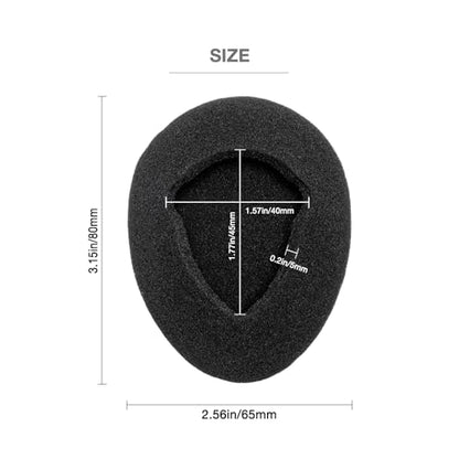 High-Density Foam Cushion Replacement Ear Pads for Infrared Wireless Headphones in Cars Compatible with Chrysler Infiniti Lexus Dodge GM Ford Toyota Nissan Honda Automobile DVD Player System