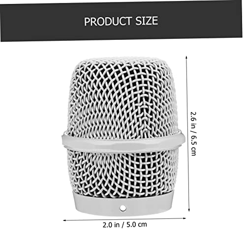 Wireless Microphone Steel Mesh Head Microphone Grill for Mic Pop Filter