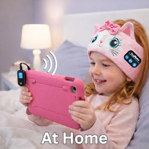 CozyPhones Bluetooth Audio Adapter for Airplane and Tablet Headphone Jacks – Wireless Transmitter for CozyPhones and Other Bluetooth Headphones – 3.5mm AUX Plug, Travel Essential