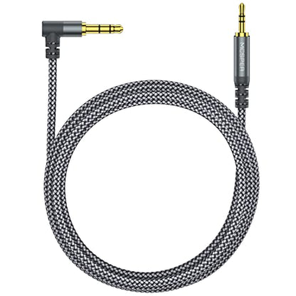 (2-PACK)3.5mm to 2.5mm Aux Audio Cable (6.6FT), 90 Degree Right Cord Compatible with Bose 700 QuietComfort QC45 QC35II QC35 QC25 Noise Cancelling Headphones, JBL E45BT E55BT E65BTNC Bluetooth Earphone - size: 2-Pack
