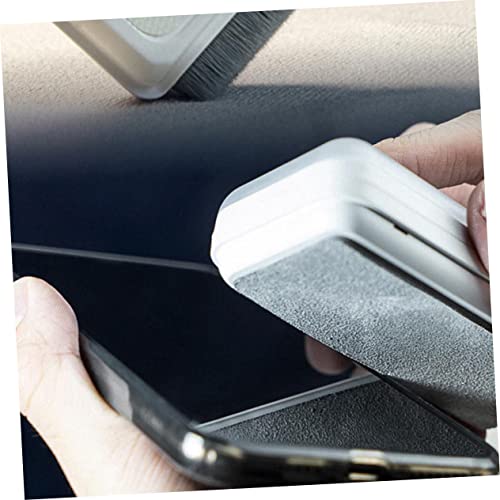 TOYANDONA 1Set Electronics Cleaning Kit Multipurpose Tool for Earphones Headphones and Keyboards with Soft Brush Keycap Puller and Cleaning Cloth Holder for Home and Office