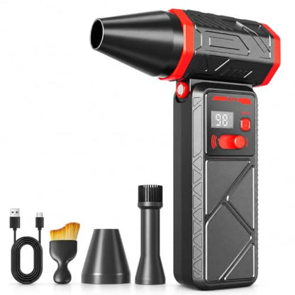 Compressed Air Duster Electric, 150,000 RPM, Cordless Keyboard Cleaner