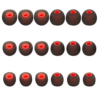Silicone Earbud Tips Replacement Earbuds Cap Eartips Tips Eargels 9 Pairs SML