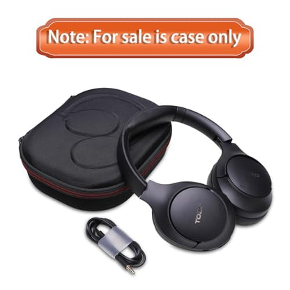JBL Tune 510BT/720BT/770NC/520BT/520C/670NC 헤드폰 케이스 블랙 | JBL Live 670NC/770NC/680NC/780NC 헤드폰용 휴대용 휴대용 하드 케이스 - color: 블랙.
