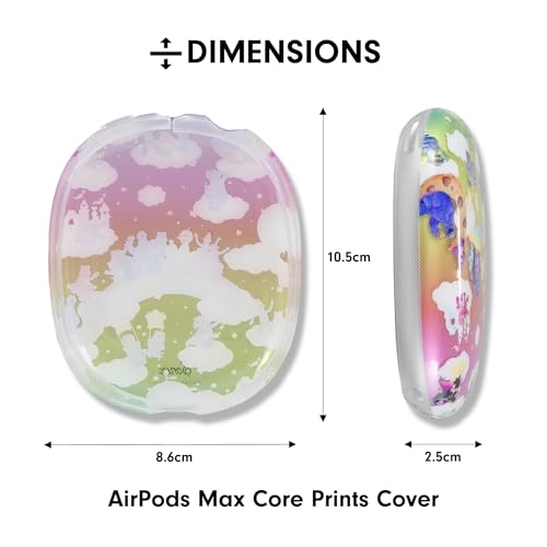 Sonix Protective Case for AirPods Max Headphones - Stylish TPU Hard Shell Ear Cup Covers | Care Bears x Sesame Street - color: Care Bears x Sesame Street