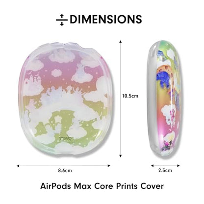 Sonix Protective Case for AirPods Max Headphones - Stylish TPU Hard Shell Ear Cup Covers | Care Bears x Sesame Street - color: Care Bears x Sesame Street