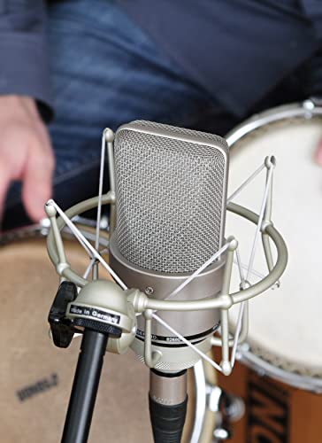 Neumann TLM 103-MT Large Diaphragm Cardioid Microphone, Black, XLR - style: Microphone w/mount & case