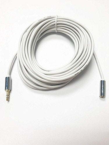 OMNIHIL 30 Feet ' 3.5millimeters Headset Audio AUX Extension Cable Compatible with Female to Male (30 Feet) (Compatible with Many Models)
