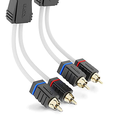 DS18 MOFCR-25FT 2 Channels OFC Marine RCA Audio Stereo Cable - 25 Feet - style: 25 Ft
