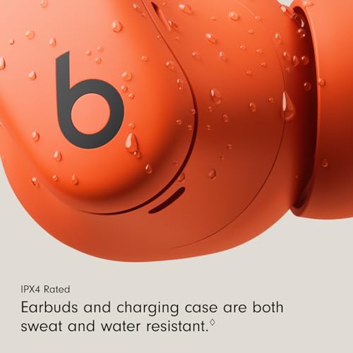 Beats - Powerbeats Fit - Wireless Noise-Cancelling Workout Earbuds with Ultimate Secure Fit with USB-C Charging Cable (1.5m) - Spark Orange - color: Spark Orange, style: Powerbeats Fit and USB-C Cable