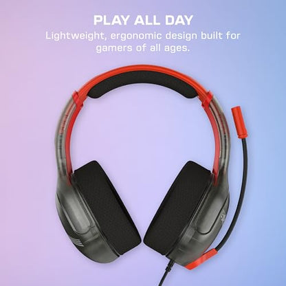 Turtle Beach Airlite Fit Wired Gaming Headset Mario Star, Nintendo Switch 2 | Also works with Nintendo Switch OLED, Flip-to-Mute Mic, Comfortable Ear Cushions, 40mm Speakers, Lightweight, Mario Star - color: Mario Star