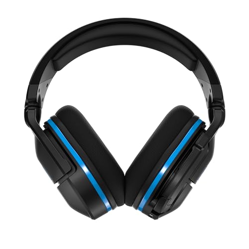Turtle Beach Stealth 600 Gen 2 Wireless Gaming Headset for PS5, PS4, PS4 Pro, PlayStation, & Nintendo Switch with 50mm Speakers, 15-Hour Battery life, Flip-to-Mute Mic, and Spatial Audio - Black | 50mm speakers, 15-hour battery, Flip-to-mute microphone, S