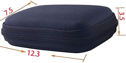 Hard EVA Travel Case for Sony Wi-Xb400/Wi-C200/ WI-C310 Wireless in-Ear Headphones. Earphone Carrying Case MP3 Player Case Headphone Small Storage Pouch