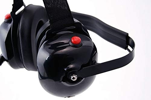 Rugged Radios H60 Dual-Radio Behind-the-Head Racing Headset | Dual PTT Controls, Dedicated Speakers, Noise-Canceling Mic & Two Universal 5-Pin Ports for Two Handheld Radios