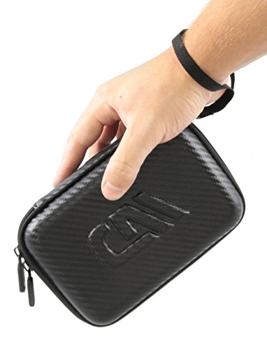 CASEMATIX Lavalier Mic Case Compatible with Kimafun 2.4g Wireless Microphone and Accessories - Includes Hard Case Only