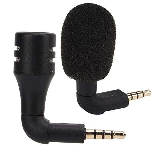 Mini Directional 3.5 Mm Jack Microphone Portable Sustainable Sound Microphone for The Smart Phone Recording Enthusiasts
